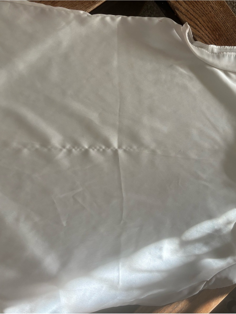 White Work Blouse - Soft Silky Finish